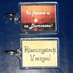 Breloc mesaj, In fiecare zi cu Dumnezeu+Rascumparati vremea